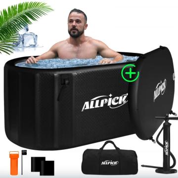 Recipient pentru baie cu gheata cu capac 150 cm, marime XL