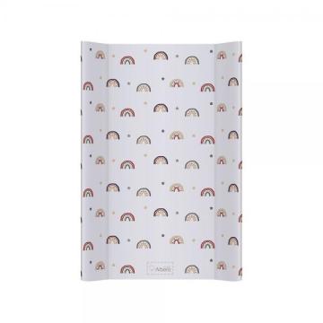 Saltea de infasat bebe moale 70x47,5 Rainbow Grey 404 de la PFA Shop - Doa