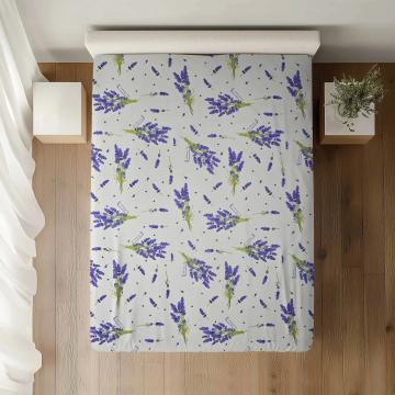 Cearceaf pat simplu , dimensiuni: 140x240, polibumbac 70% de la Vision Craft Textile Srl