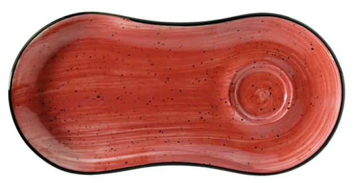 Farfurie aperitiv din portelan Bonna Passion 25x12cm