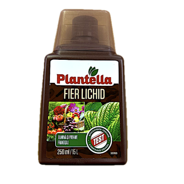 Ingrasamant lichid cu fier Plantella 250 ml, foliar