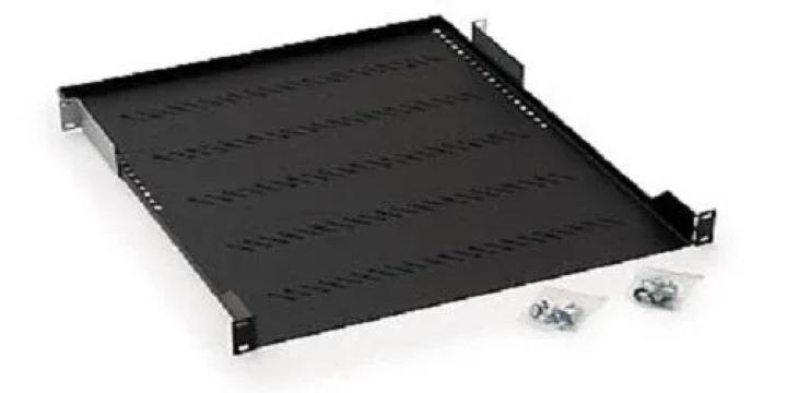 Cabinet metalic Triton Raft Perf 1U/650 Max.40kg negru