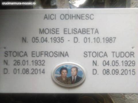 Placa memoriala marmura