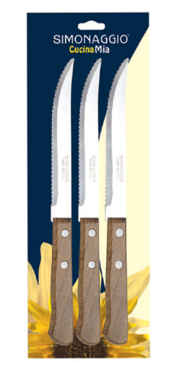 Cutit friptura, steac set 3 bucati Simonaggio Cucina Mia