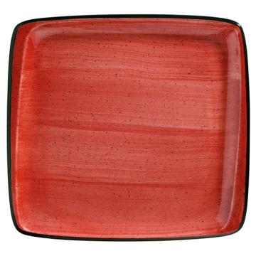 Farfurie patrata din portelan Bonna Passion 27x25cm de la Kalina Textile SRL
