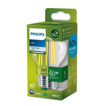 Bec LED Philips Classic A60, Ultra Efficient Light, E27 de la Eve Nasia S.r.l