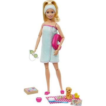 Papusa Barbie wellness si relaxare la spa de la Novator Impex Srl
