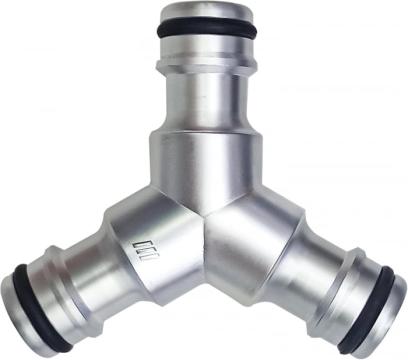 Conector de furtun 1 2 , piesa Y, conexiune colectiva cu 2 de la Molifag Srl