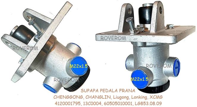 Supapa pedala frana Chenggong, Changlin, Liugong, Lonking de la Roverom Srl