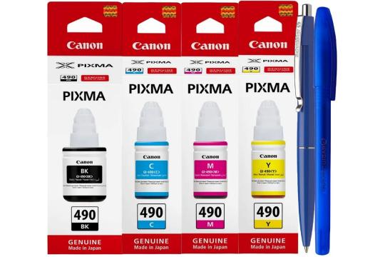 Set cartuse cerneala Original Canon 1xGI-490B negru, 1xGI-49