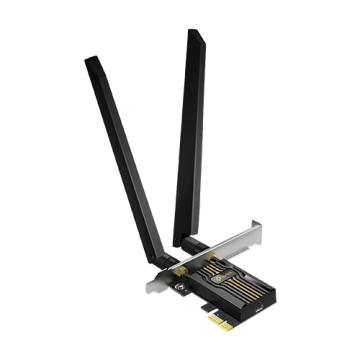 Adaptor PCI-E bluetooth 5.4, wi-fi 7, BE6500 Tri-Band