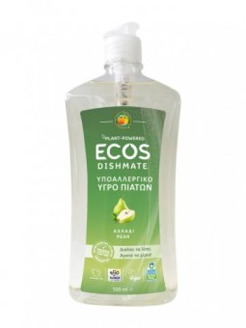 Detergent lichid pentru vase cu pere 500ml Ecos