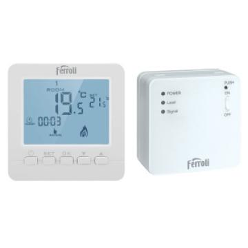 Termostat digital neprogramabil cu radio vrecventa, Fer 205