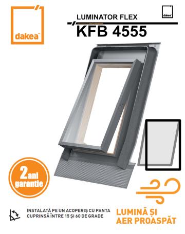 Fereastra luminator Dakea Flex KFB 45x55