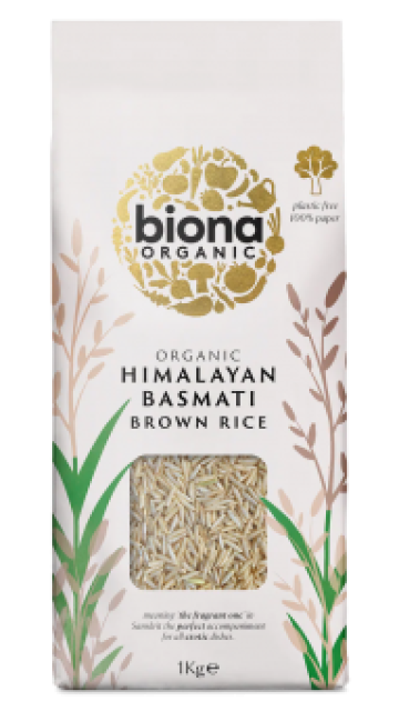 Orez basmati brun bio 1kg Biona
