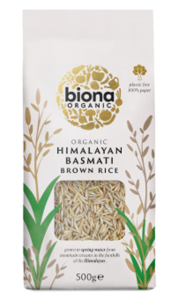 Orez basmati brun bio 500g Biona de la Supermarket Pentru Tine Srl
