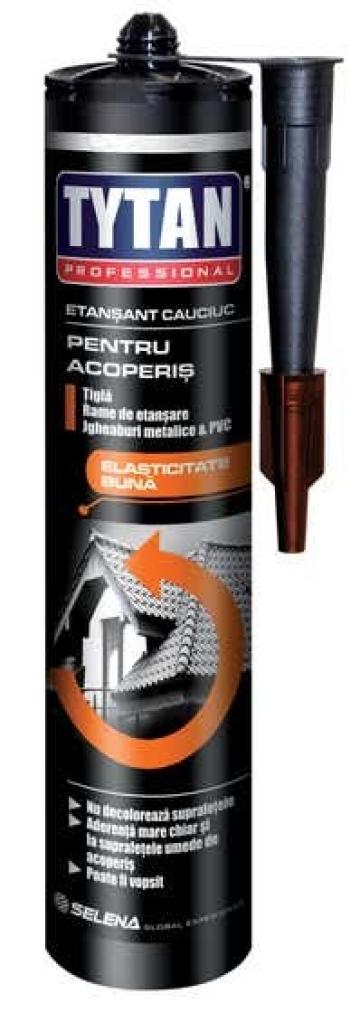 Etansant cauciuc maro pentru acoperis Tytan / 280 ml