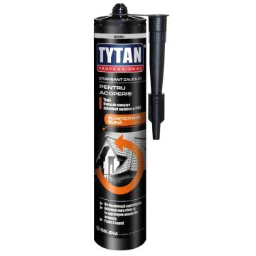 Etansant cauciuc negru pentru acoperis Tytan / 280 ml