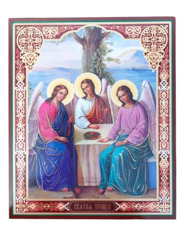 Litografie pe MDF 20/24 - Sfanta Treime - Vechiul Testament