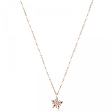 Colier Brescia aur roz 14K de la Sandra Ferretti Srl