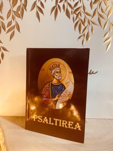 Carte, Psaltirea Prorocului David medie - maro de la Candela Criscom Srl.