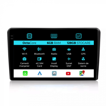 Navigatie dedicata Hyundai I40 (2012-2020), 9 inch, 6Gb Ram