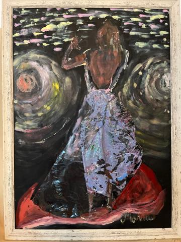Tablou New! Self-Portrait in a Sculptural Dress de la Posete-Tablou S.R.L.