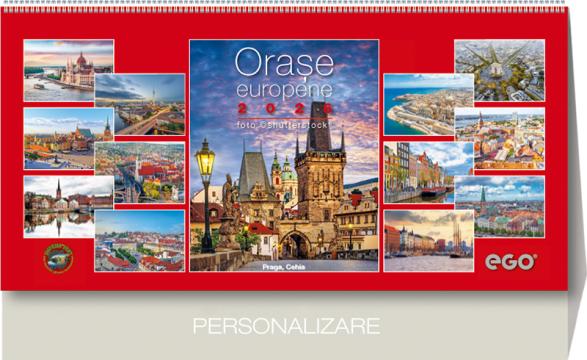 Calendar de birou Orase Europene - Ego 2026