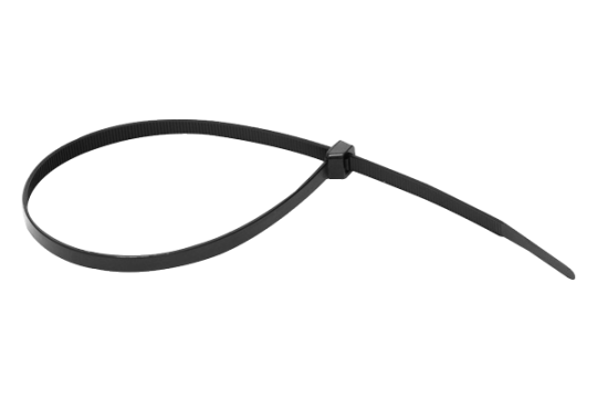 Coliere nylon negre 4.8*290 mm set 100 buc
