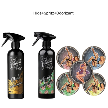 Solutie de curatare Hide + Spritz + odorizant de la Auto Care Store Srl