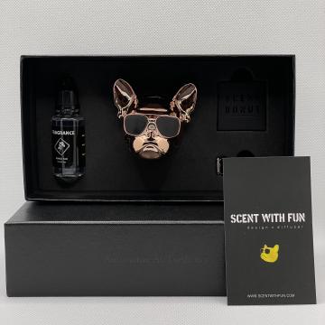Odorizant auto Bulldog - Rose Gold , Esenta Lichida 15 Ml