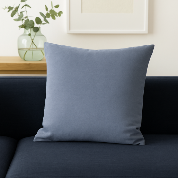 Perna decorativa, gri, 45x45 cm