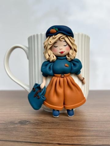 Cana cu figurina Selena de la Mytreasurebox S.r.l.