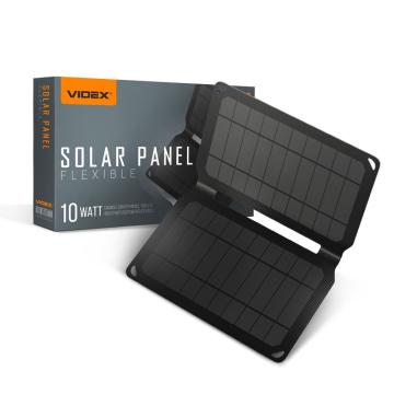 Incarcator solar portabil Videx VSO-F510U 10W de la Casa Cu Bec Srl