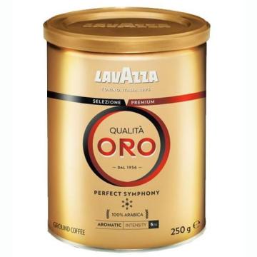 Cafea macinata Lavazza Qualita Oro - cutie metal 250g
