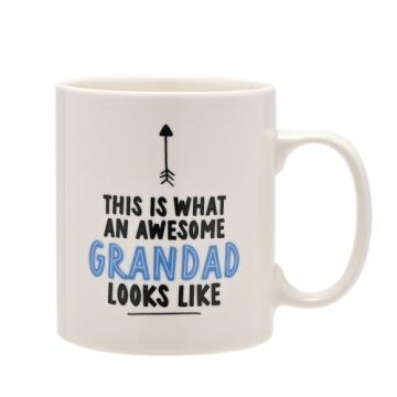 Cana cadou pentru bunic Awesome Grandad de la Krbaby.ro - Cadouri Bebelusi