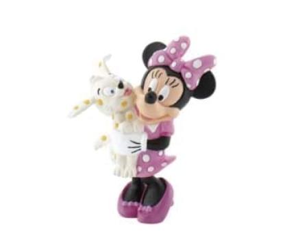 Jucarie inovativa Bullyland Minnie with Puppy