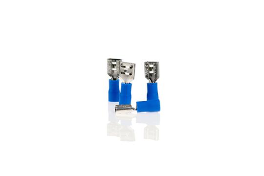 Papuc electric auto izolat albastru - mama 6.35mm - set 10