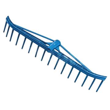 Grebla plastic 16 dinti, fara coada