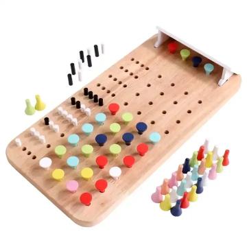 Joc de inteligenta Mastermind, din lemn, Montessori