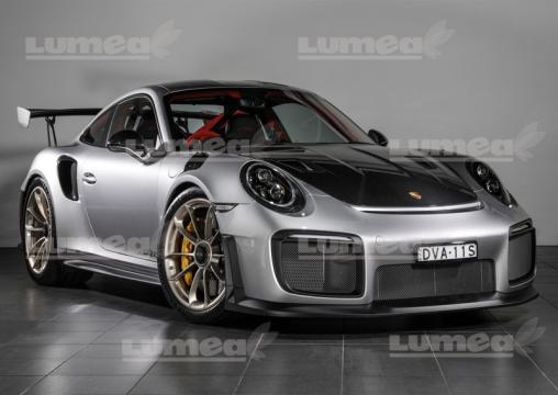 Imagine comestibila tort din zahar Porsche gri de la Lumea Basmelor International Srl