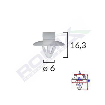Clips fixare elemente exterioare pentru Iveco/Opel/Renault de la Auto Care Store Srl