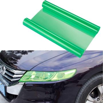 Folie protectie faruri / stopuri auto - verde de la Auto Care Store Srl