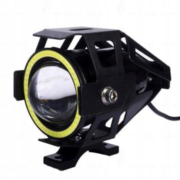Proiector led cu lupa, Angel Eye alb si Devil Eye red de la Auto Care Store Srl
