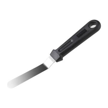 Spatula inox cu maner din lemn 30 cm de la Fimax Trading Srl