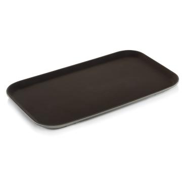 Tava servire antialunecare GN 1/1 maro - 53x32.5 cm