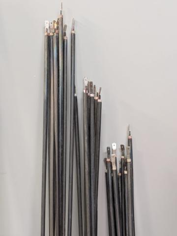 Rezistenta electrica tubulara dreapta O6.5mm 1800mm 1800W