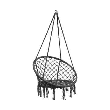 Scaun hamac, negru Brasil Hoop