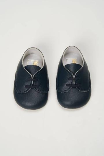 Pantofi botez B 010 - bleumarin
