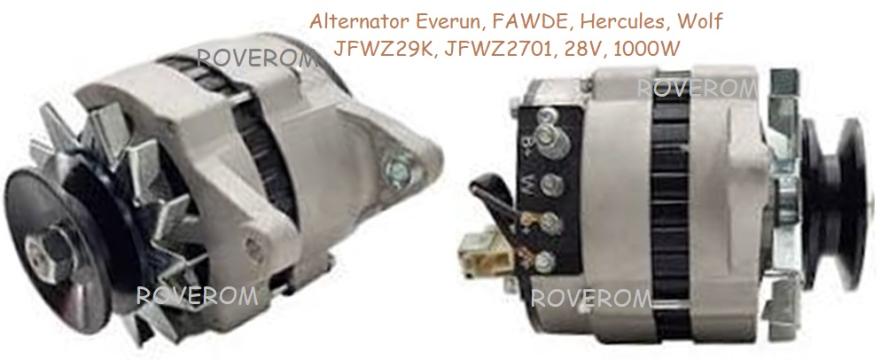 Alternator Everun, FAW, Hercules, Wolf, JFWZ29K, 28V, 1000A de la Roverom Srl